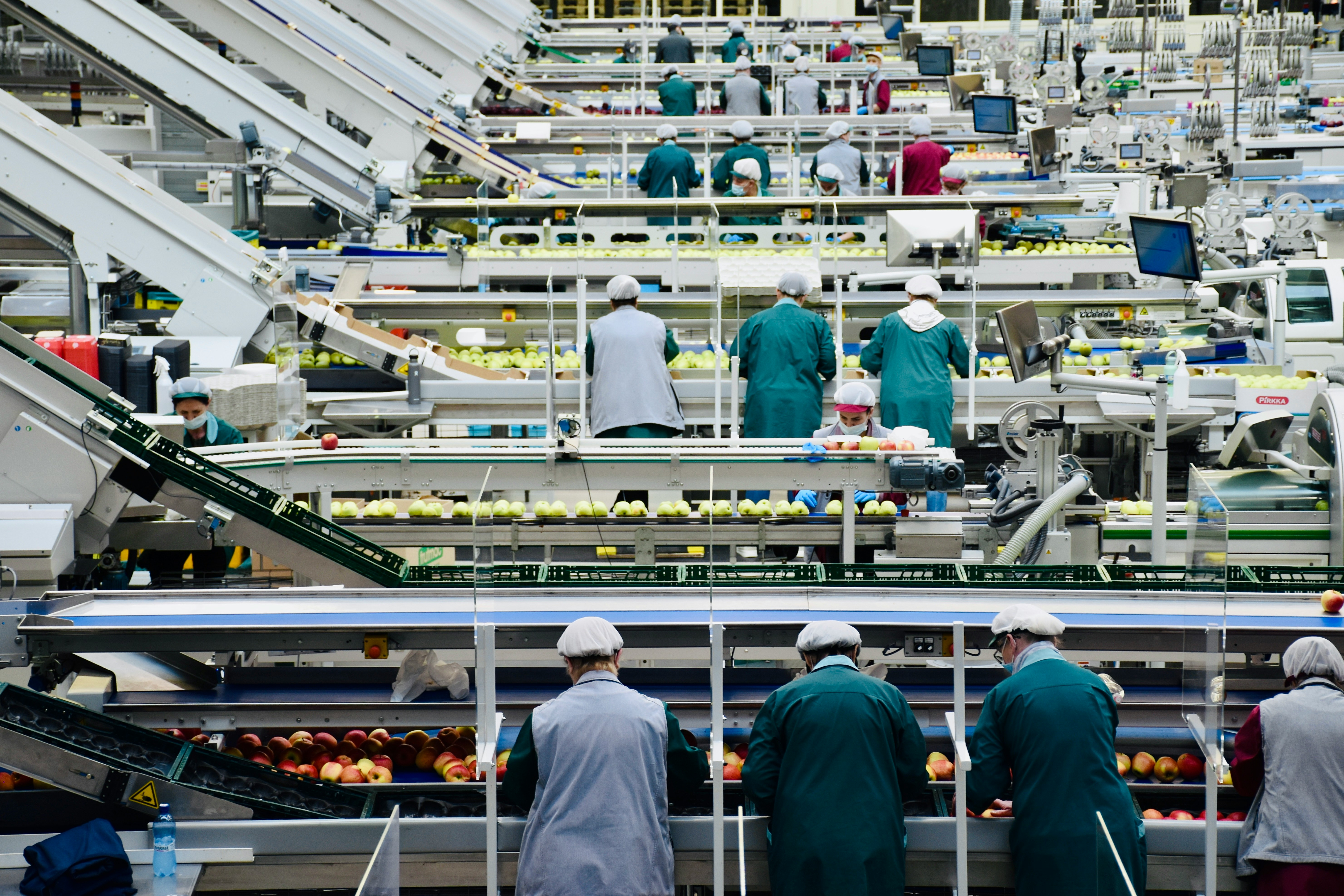 Produktion und Schichtwechsel